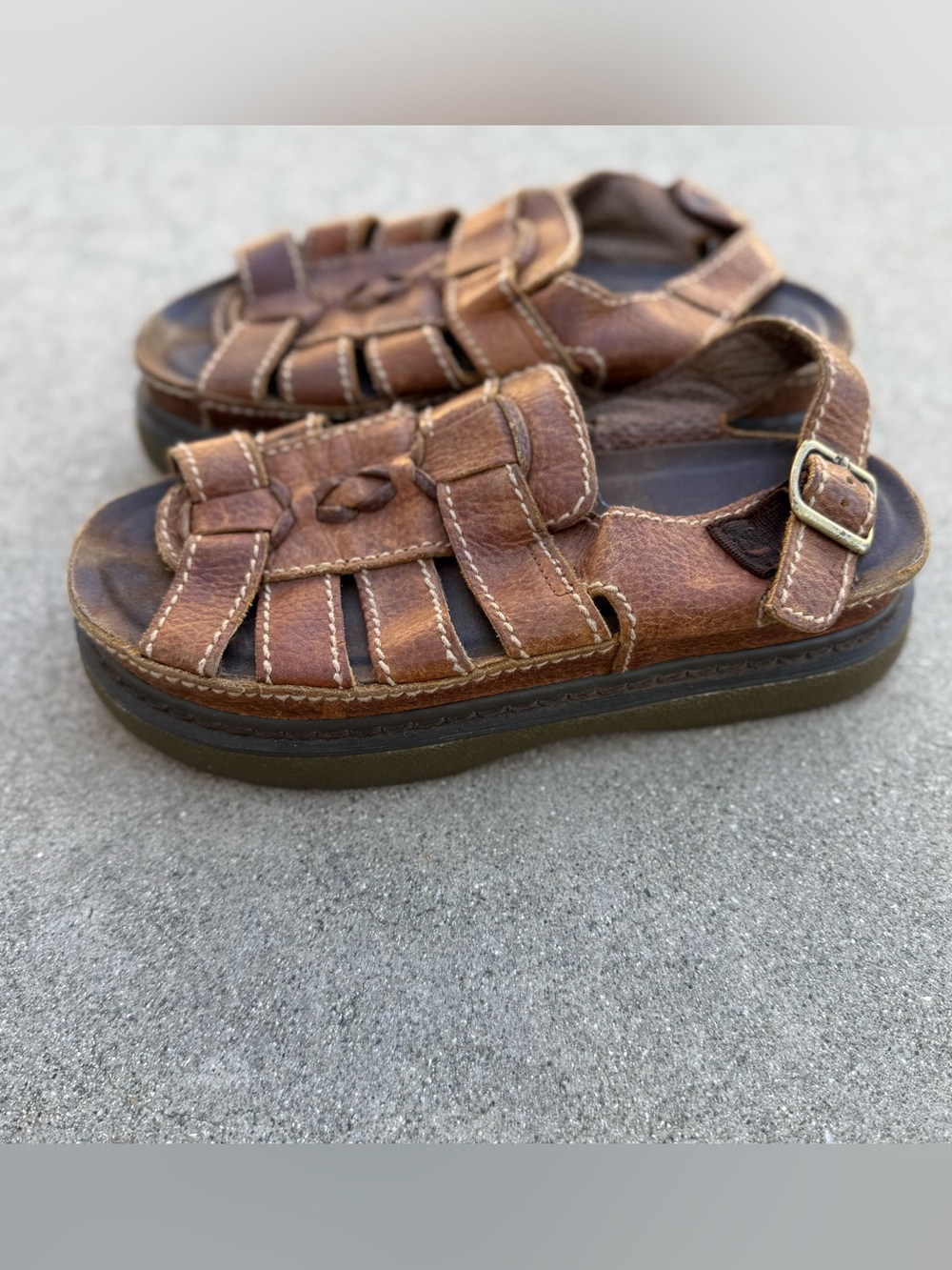 Vintage 90s chunky sandals journeys size 7